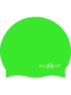 AMANZI Signature Swim Cap - Neon Green