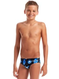 AMANZI Skulduggery Boys Briefs -Aqua Fit Wear amanzi skulduggery boys briefs am16181 2