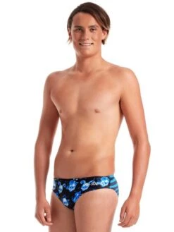 AMANZI Skulduggery Mens Briefs -Aqua Fit Wear amanzi skulduggery mens briefs am20181 2