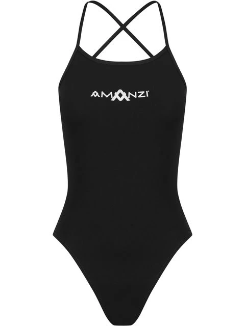 AMANZI Tie Back One Piece - Jet 3 AMANZI Tie Back One Piece - Jet