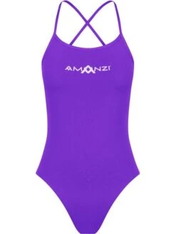AMANZI Tie Back One Piece - Jewel