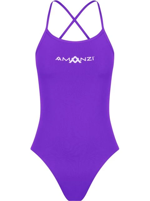 AMANZI Tie Back One Piece - Jewel 3 AMANZI Tie Back One Piece - Jewel