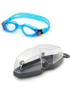 Aqua Sphere Kaiman Clear Goggles - Blue -Aqua Fit Wear aqua sphere kaiman clear goggles blue 171000 5