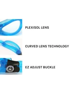 Aqua Sphere Kaiman Smoke Goggles - Black -Aqua Fit Wear aqua sphere kaiman smoke goggles black 171100 6