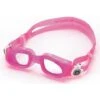 Aqua Sphere Moby Kid Clear Goggles - Pink & White -Aqua Fit Wear aqua sphere moby kid clear goggles pink white 175510 2