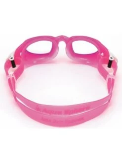 Aqua Sphere Moby Kid Clear Goggles - Pink & White 10 Aqua Sphere Moby Kid Clear Goggles - Pink & White -Aqua Fit Wear aqua sphere moby kid clear goggles pink white 175510 3