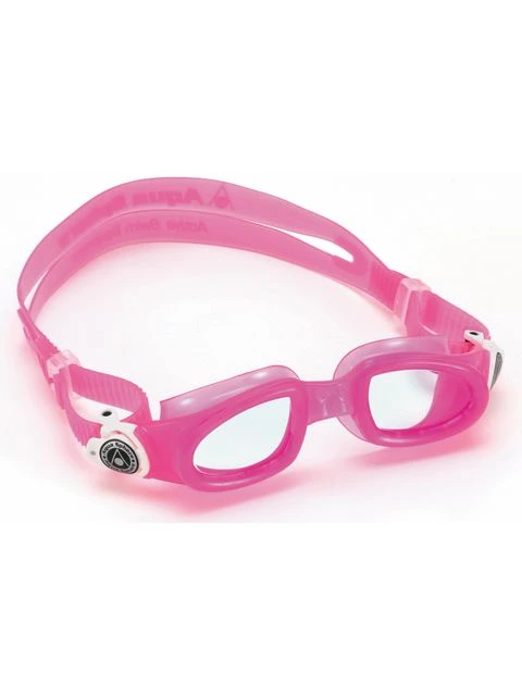 Aqua Sphere Moby Kid Clear Goggles - Pink & White 5 Aqua Sphere Moby Kid Clear Goggles - Pink & White - Image 3