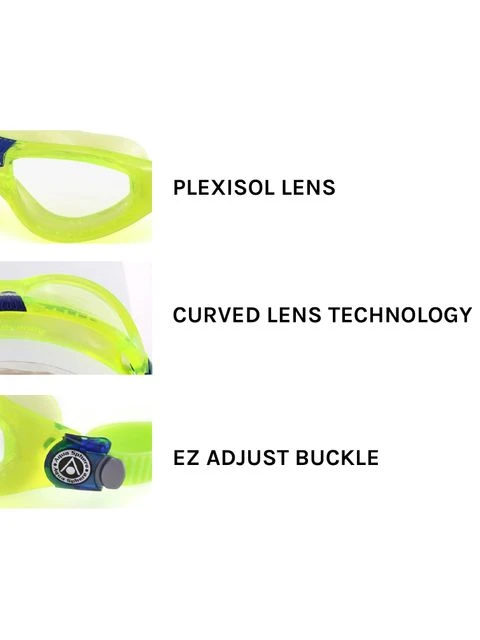 Aqua Sphere Seal Kid 2.0 Clear Swim Mask - Violet 8 Aqua Sphere Seal Kid 2.0 Clear Swim Mask - Violet - Image 6