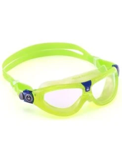 Aqua Sphere Seal Kid 2.0 Clear Swim Mask - Lime -Aqua Fit Wear aqua sphere seal kid 20 lime swim mask 186010
