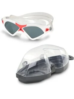 Aqua Sphere Seal XP2 Ladies Smoke Swim Mask - White & Pink -Aqua Fit Wear aqua sphere seal xp2 ladies smoke swim mask white pink 138300 5