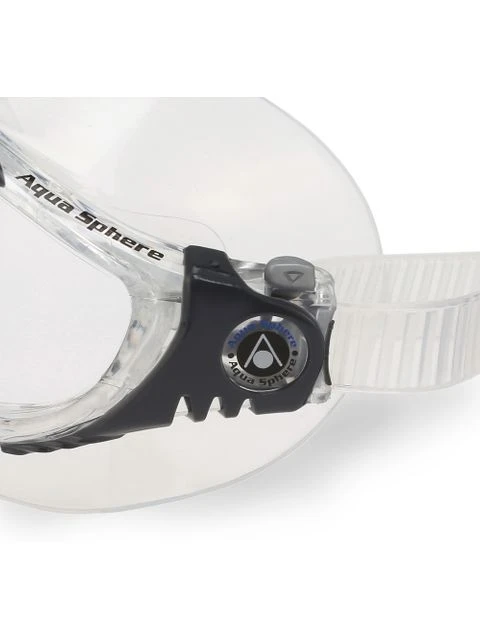 Aqua Sphere Vista Clear Swim Mask - Blue & Grey 7 Aqua Sphere Vista Clear Swim Mask - Blue & Grey - Image 5