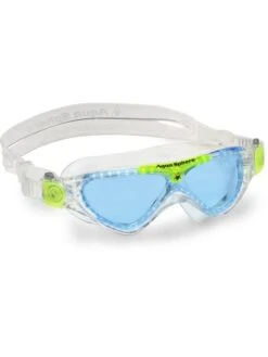 Aqua Sphere Vista Junior Swim Mask - Tinted/Clear/Lime -Aqua Fit Wear aqua sphere vista junior tinted swim mask clear lime 188160