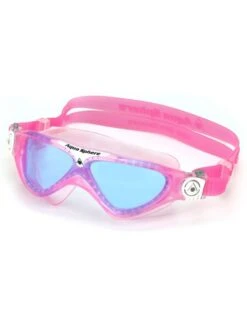 Aqua Sphere Vista Junior Tinted Swim Mask - Pink & White