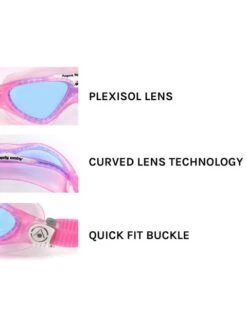 Aqua Sphere Vista Junior Tinted Swim Mask - Pink & White -Aqua Fit Wear aqua sphere vista junior tinted swim mask pink white 188180 6