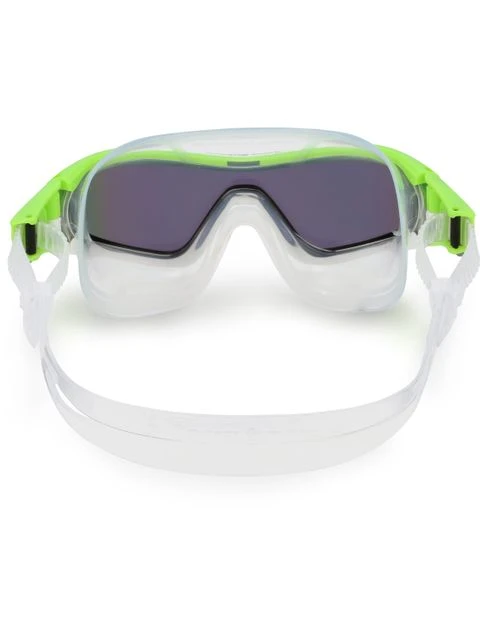 Aqua Sphere Vista Pro Titanium Mirror Goggles - Green & White 7 Aqua Sphere Vista Pro Titanium Mirror Goggles - Green & White - Image 5