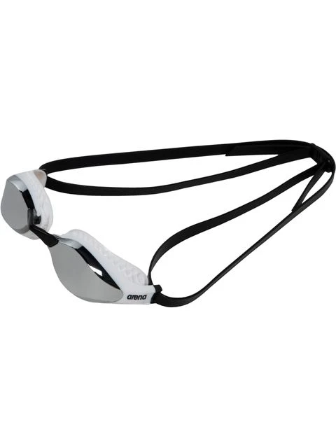 Arena Airspeed Mirror Goggles - Silver & White 4 Arena Airspeed Mirror Goggles - Silver & White - Image 2