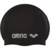 Arena Classic Swim Cap - Black -Aqua Fit Wear arena classic swim cap black 91662 55