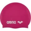 Arena Classic Swim Cap - Fuschia 1 Arena Classic Swim Cap - Fuschia -Aqua Fit Wear arena classic swim cap fuschia 91662 91
