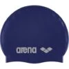 Arena Classic Swim Cap - Navy -Aqua Fit Wear arena classic swim cap navy 91662 71