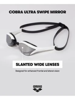 Arena Cobra Ultra Swipe Mirror Goggles - Silver & Pink -Aqua Fit Wear arena cobra ultra swipe mirror goggles silver pink 002507 590 15