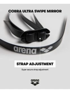 Arena Cobra Ultra Swipe Mirror Goggles - Silver & Pink -Aqua Fit Wear arena cobra ultra swipe mirror goggles silver pink 002507 590 19