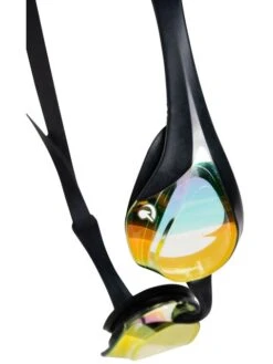 Arena Cobra Ultra Swipe Mirror Goggles - Yellow & Black -Aqua Fit Wear arena cobra ultra swipe mirror goggles yellow black 002507 350 10