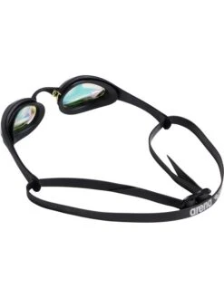 Arena Cobra Ultra Swipe Mirror Goggles - Yellow & Black -Aqua Fit Wear arena cobra ultra swipe mirror goggles yellow black 002507 350 5