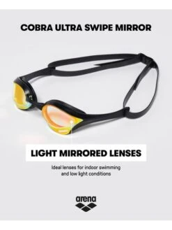 Arena Cobra Ultra Swipe Mirror Goggles - Yellow & Pink 17 Arena Cobra Ultra Swipe Mirror Goggles - Yellow & Pink -Aqua Fit Wear arena cobra ultra swipe mirror goggles yellow pink 002507 390 13