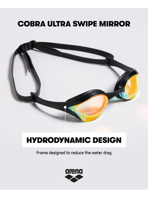 Arena Cobra Ultra Swipe Mirror Goggles - Yellow & Pink 10 Arena Cobra Ultra Swipe Mirror Goggles - Yellow & Pink - Image 8