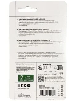 Arena Instant Anti-Fog -Aqua Fit Wear arena instant anti fog 398 100 7