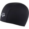 Arena Polyester Junior Swim Cap - Black -Aqua Fit Wear arena polyester black junior swim cap 91149 59
