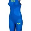 Arena Powerskin Carbon Air 2 Kneelength - Blue, Grey & Yellow -Aqua Fit Wear arena powerskin carbon air 2 kneelength blue grey yellow 001128 853 1