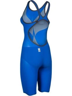 Arena Powerskin Carbon Air 2 Kneelength - Blue, Grey & Yellow -Aqua Fit Wear arena powerskin carbon air 2 kneelength blue grey yellow 001128 853 3