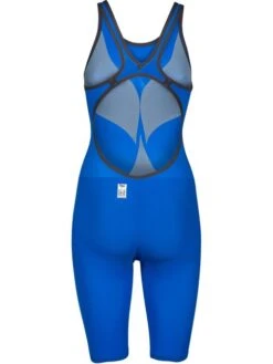 Arena Powerskin Carbon Air 2 Kneelength - Blue, Grey & Yellow -Aqua Fit Wear arena powerskin carbon air 2 kneelength blue grey yellow 001128 853 4