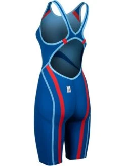 Arena Powerskin Carbon Core FX Kneelength - Ocean Blue -Aqua Fit Wear arena powerskin carbon core fx kneelength ocean blue 003655 730 3