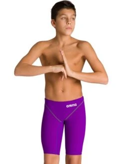 Arena Powerskin ST 2.0 Junior Jammers - Purple -Aqua Fit Wear arena powerskin st 20 junior jammers purple 2a958 991 8