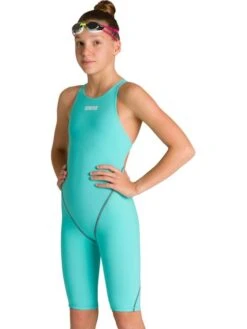 Arena Powerskin ST 2.0 Junior Kneelength - Aquamarine -Aqua Fit Wear arena powerskin st 20 junior kneelength aquamarine 2a956 681 2