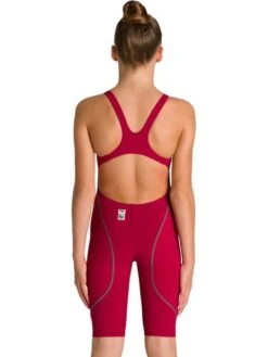 Arena Powerskin ST 2.0 Junior Kneelength - Deep Red -Aqua Fit Wear arena powerskin st 20 junior kneelength deep red 2a956 401 3