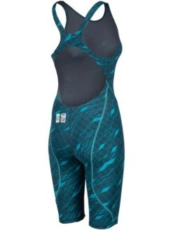 Arena Powerskin ST NEXT Kneelength - Clean Sea Blue -Aqua Fit Wear arena powerskin st next kneelength clean sea blue 006349 101 4