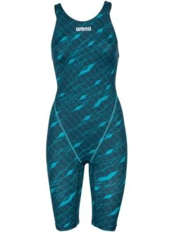 Arena Powerskin ST NEXT Kneelength - Clean Sea Blue -Aqua Fit Wear arena powerskin st next kneelength clean sea blue 006349 101 7
