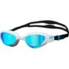 Arena The One Mirror Goggles - White & Black -Aqua Fit Wear arena the one mirror goggles white black 20 003152 100