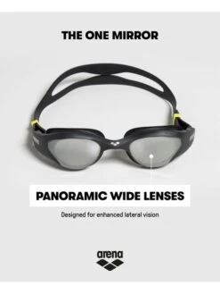Arena The One Mirror Goggles - White & Black -Aqua Fit Wear arena the one mirror goggles white black 20 003152 100 4