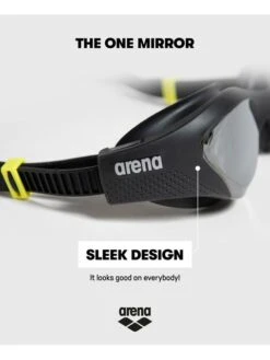Arena The One Mirror Goggles - White & Black -Aqua Fit Wear arena the one mirror goggles white black 20 003152 100 6