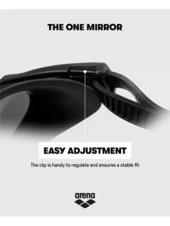 Arena The One Mirror Goggles - White & Black -Aqua Fit Wear arena the one mirror goggles white black 20 003152 100 8