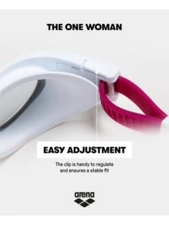 Arena The One Woman Smoke Goggles - White -Aqua Fit Wear arena the one woman smoke goggles white 002756 512 8