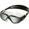 Aqua Sphere Vista Swim Mask - Titanium Silver Mirror/Dark Grey/Black