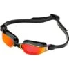 Aqua Sphere XCEED Goggles - Red Titanium Mirror/Black/Black 1 Aqua Sphere XCEED Goggles - Red Titanium Mirror/Black/Black -Aqua Fit Wear black 192300