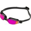 Aqua Sphere Xceed Goggles - Pink Titanium Mirror/Black/Black -Aqua Fit Wear black tbc