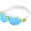 Aqua Sphere Seal Kid 2.0 Swim Mask - Blue Tinted/Clear -Aqua Fit Wear clear 0193420