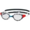 Zoggs Predator Goggles Small Fit - Clear/Grey/Clear -Aqua Fit Wear clear 461037 clgyclrs